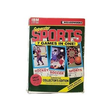 Superstar Sports 7 Games In One IBM Compatible 5 1/4