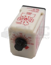 DAYTON 6X155E SOLID STATE TIME DELAY RELAY 3-300SEC 120VAC 50/60HZ picture