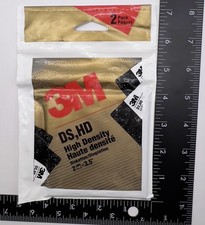 Vintage 3M 3.5” DS/HD High Density Floppy Disks – 2 Pack (Unopened, 1993) picture