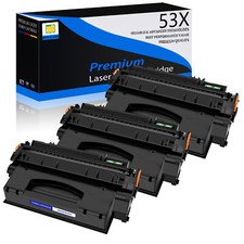 3PK High Yield Q7553X 53X Toner for HP LaserJet M2727 M2727nf M2727nfs MFP picture