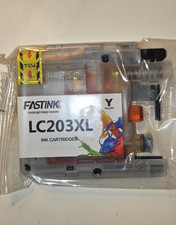 Fastink LC203 XL Yellow Ink Cartridge High Yield New And Sealed picture