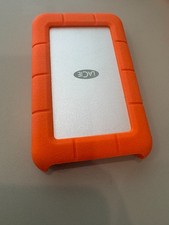 LaCie Rugged LRD0TU6 2TB External Hard Drive USB-C Portable HDD Orange picture