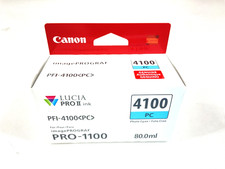 Canon Original PFI-4100 PC 80mL Photo Cyan Pigment Ink Tank - 6781C002 picture