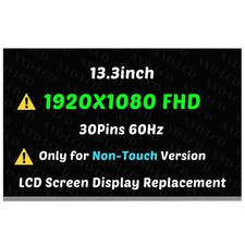 13.3inch FHD LED LCD Screen IPS Display Panel Replacement LP133WF7-SPF1 (SP)(F1) picture