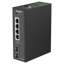 D-Link DIS-210G-06P Switch Smart Managed PoE Industrial 1Gbps ~D~ picture