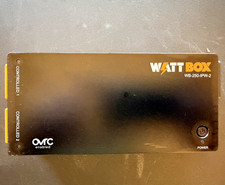 WattBox WB-250-IPW-2 Power Conditioner Surge Protector 2-Outlet 120V 12A picture