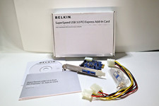 Belkin F4U023 Hi-Speed 2x 3.0 USB Ports PCI Express Card picture