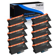 10PK Black TN850 Toner For Brother TN-850 MFC-L6900DW HL-L6400DW HL-L5100DN picture