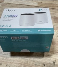 TP-LINK Deco X55 AX3000 Mesh Wi-Fi 6 System (2pack) 4500 Sq.Ft - New picture