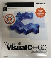 Microsoft Visual C++ 6.0 Standard Edition picture