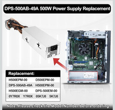 500W Power Supply Replacement for DELL Optiplex 3050MT 7060MT 7070MT picture