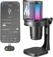 DGM20W Wireless Gaming Microphone for PC & Smartphones picture