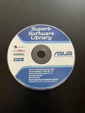 ASUS Superb Software Library Disc – Norton Internet Security 2007, Corel Snapfir picture