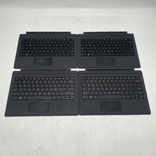 * LOT OF 4* Microsoft Surface Touch Keyboard Gray Model 1644 picture