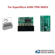 1× TPM2.0 Module Trusted Platform For SuperMicro AOM-TPM-9665V TCG 2.0 20-Pin US picture