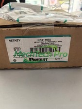 PANDUIT NETKEY NK6TMBU 8 WIRE TOOL-LESS KEYSTONE JACK BLUE CAT6 (BOX of 50) picture