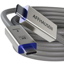 USB4 Cable 3ft, 40Gbps, 100W Fast Charging, Braided picture