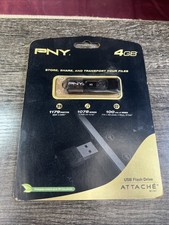 PNY Attaché 4GB Flash Drive (USB 2.0 Portable) P-FD4GB/ Mini-EF picture