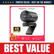 EMEET S600 4K Webcam 1080P 60FPS Autofocus USB Streaming Camera with Mics picture
