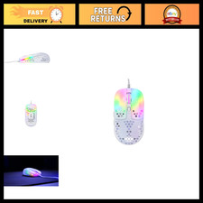 Ultra-Light Wired Gaming Mouse, Pixart 3389 Sensor, RGB Lighting, Unique Shape picture