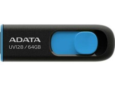 ADATA 64GB AUV128-64G-RBE USB 3.2 Gen 1 High Speed Flash Drive - USA Retail Pack picture