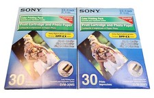 SONY SVM-30MS Color Print Pack Cartridge Complete Kit Lot Photo Paper DPP-EX NEW picture