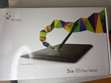 XP-Pen Star 03 Graphics Drawing Tablet Express Keys Windows 10x6 Inch picture