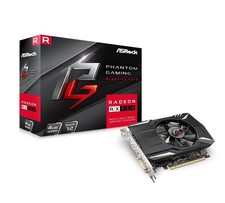 ASRock AMD pci_e_x8 Phantom Gaming Radeon RX550 gddr5 4G Fast Shipping picture