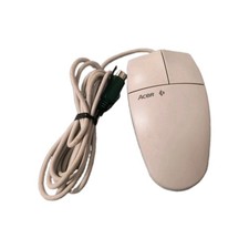 RARE VINTAGE ACER GM-9001 2 BUTTON PS2 MECHANICAL MOUSE RM3-SB4-5 picture