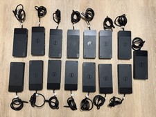 DELL WD19 130W Docking Station w/ chargers  USB-C, HDMI, Dual TESTED - Lot of 15 picture