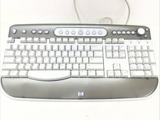 Vintage HP 5308 USB Keyboard USB Wired Internet & Multimedia Buttons **TESTED** picture