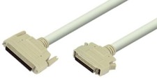 4ft High Speed SCSI-2 II (HPDB50) Male to SCSI-3 III (HPDB68) Male Cable picture