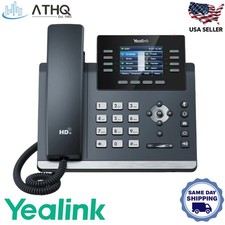 Yealink SIP-T44W 1301213 12 SIP Accounts WiFi VoIP Phone Color PoE Bluetooth NEW picture