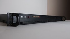 Supermicro SuperServer 5015A-H is a single processor, 1U rackmount server.   picture