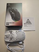 Solakaka SM600 White Dual Mode Wireless Bluetooth Gaming Mouse Open Box picture