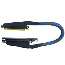 PCIE 4.0 X16 Graphics Card Extension Cable 270 Degree for server AI Processing picture