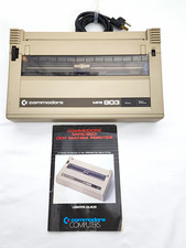 Commodore MPS-803 Dot Matrix Printer C64 C128 Original Box Manual Vintage picture