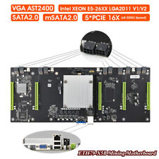 79-X5B Mining Machine Motherboard Support All Graphics Cards DDRS Memory SATA picture