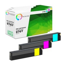 3Pk TCT 976Y For HP Pagewide Pro 552 577 Compatible Ink - Cyan Magenta Yellow picture