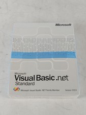 New Microsoft X09-46122 Visual Basic.Net Standard Version 2003 Factory Sealed picture