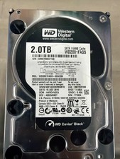 Western Digital WD Black WD2001FASS 2 TB 3.5 SATA II Hard Drive Tested Wiped picture