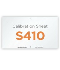 Plustek Calibration Control Sheet - S410 Scanner use only - 17-09-02060-0-C picture