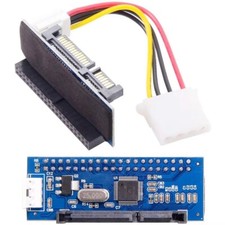 IDE/PATA 40Pin Disk To SATA Female Converter Adapter PCBA For 3.5
