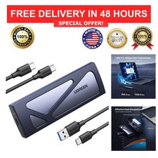 UGREEN M.2 NVMe SSD Enclosure USB C 10Gbps Tool-Free Aluminum External Case picture