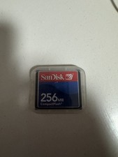 SANDISK 256MB  COMPACT FLASH SDCFB-256 picture