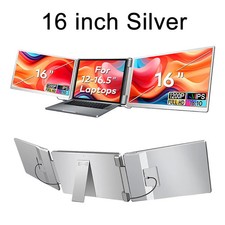 Rospider Portable Triple Screen Monitor FHD IPS 16in Laptop Extender picture