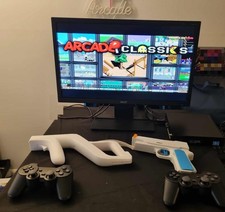 Plug and Play Arcade Bundle Retro Game System Gun Games Lightgun Controllers picture