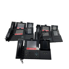 LOT OF 5 Cisco CP-9971 VoIP Video Conference IP Phone w/ Key Expansion Module picture