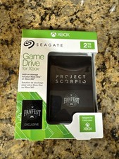 RARE Seagate EXCLUSIVE Xbox Fan Fest Project Scorpio Game Drive NEW/SEALED picture