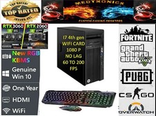 i7 CUSTOM GAMING DESKTOP PC HP Z230 3.6GHZ SSD+1TB 16GB RTX 4060 /4060 TI/3060 picture